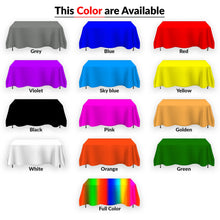 Custom Table Cover for Vendor Display Show